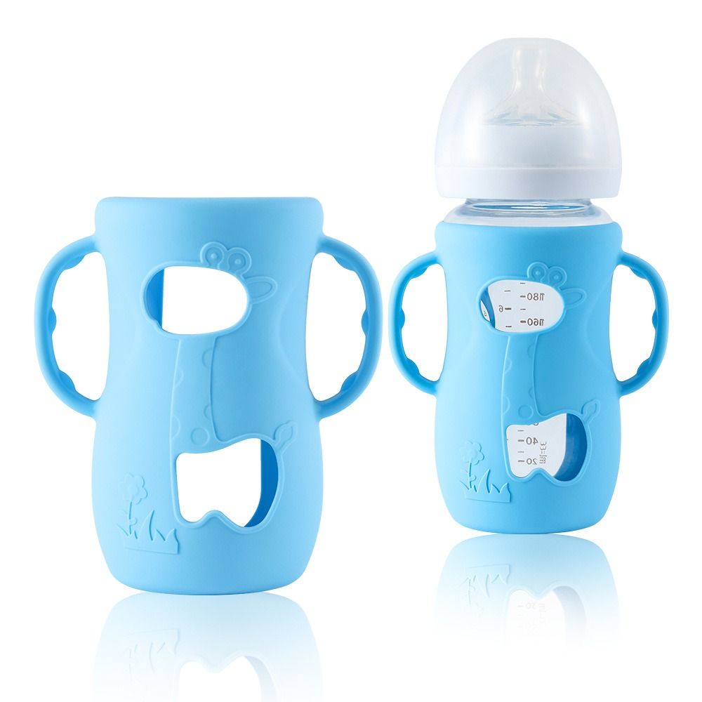 Baby Food Universe - Copri biberon universale anti rottura con