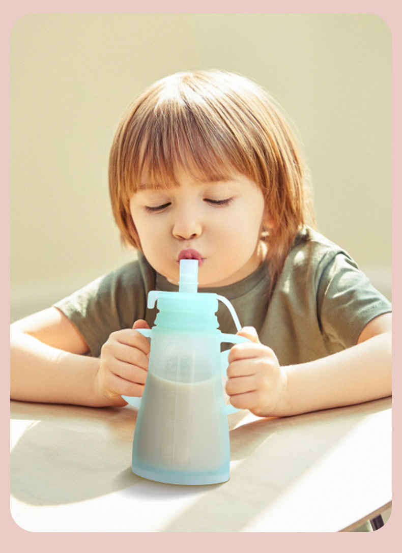 Baby Food Category - Nuova Borsa Riutilizzabile in Silicone per