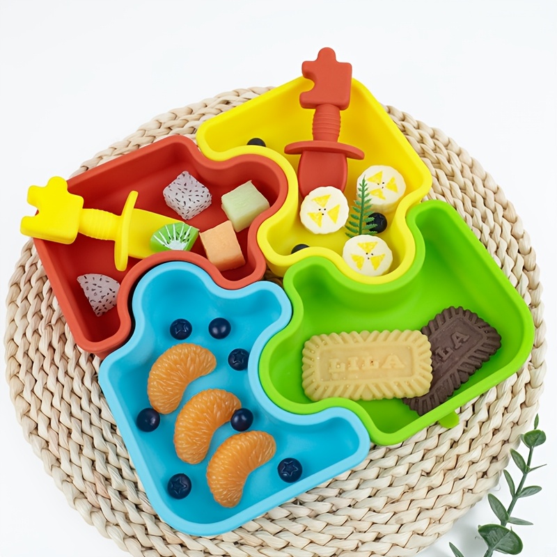 Baby Food Universe - 6 pezzi/set utensili per l'alimentazione in