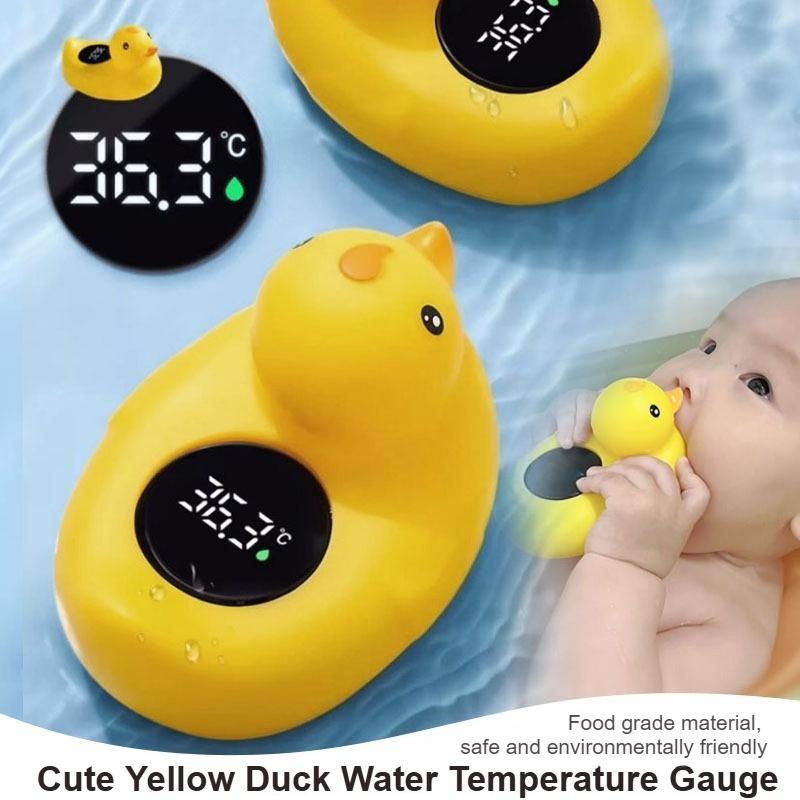 Baby Food Yellow - Termometro elettronico per vasca da bagno