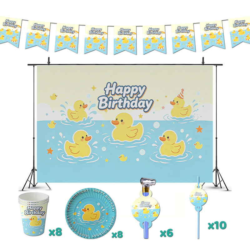 Baby Food Yellow - Decorazioni per Feste di Compleanno con