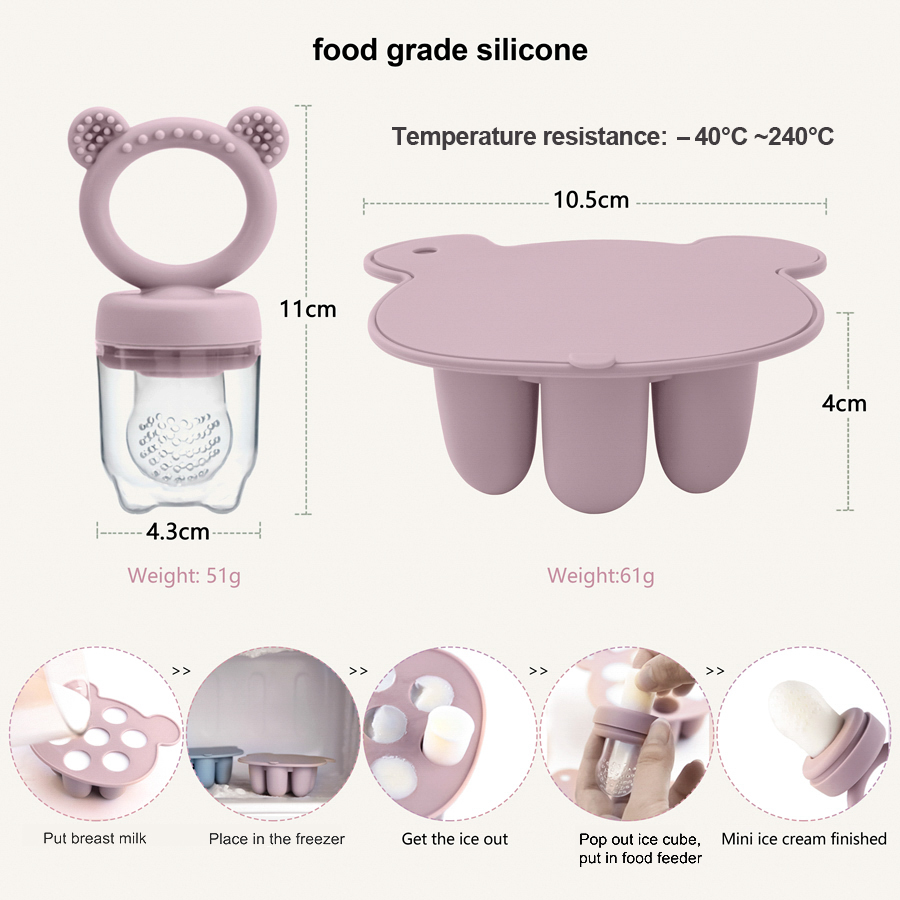 Stampo in silicone per ghiacci - Baby Food Category recensione e prezzo